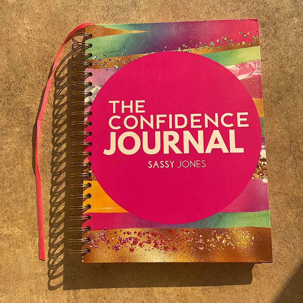 New Sassy Jones Confidence Jumbo Journal with Stickers